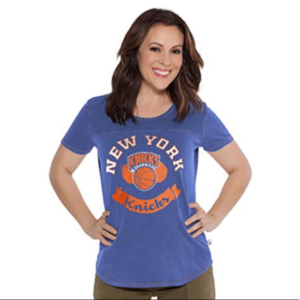 New York Knicks Gridiron Tee NWT M